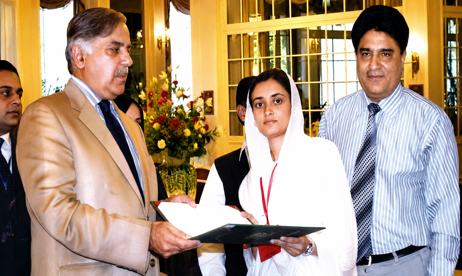 Mr Shehbaz Sharif Awarding